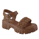 Say The Word Platform Sandals