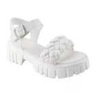 Say The Word Platform Sandals