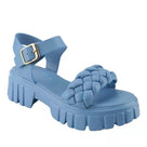 Say The Word Platform Sandals