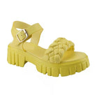 Say The Word Platform Sandals