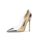 Heart On Cursive Letters Stiletto