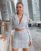 Strangers Waitin' Skirt Set