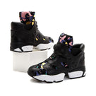 Cute Abstract Print Women Platform High Top Sneaker