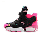 Cute Abstract Print Women Platform High Top Sneaker