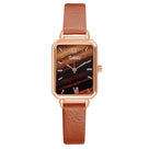 Falling Back Bracelet Rectangular Watch
