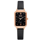 Falling Back Bracelet Rectangular Watch