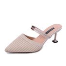 Close To Me Rhinestone Mules Shoes