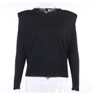 Win With Confidence Padded Shoulder Tee