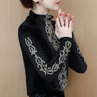 Light Ahead Pleuche Blouse