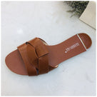 Rome Mixed Color Flat Sandal