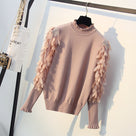 Wolle Collar Knitted Sweater