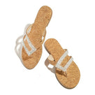 Rome Leopard with Rhinestone Sandal