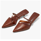 Burnin' Thin Heel Mules Shoes