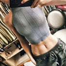 Don't Be Basic Crop Top