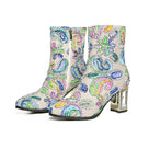 Flower-Full Mid-Calf Boots