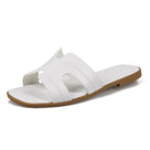 Enjoy The Leather Flat Sandal
