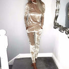 In a Rush Velvet Pant Sets