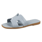 Enjoy The Leather Flat Sandal