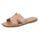 Enjoy The Leather Flat Sandal