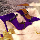 Shining Golden Ring Scarpin Shoes