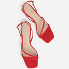 Mrs. Wonderful Gold Heeled Sandal