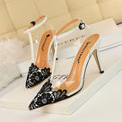 Take The Blame Ankle Strap Heels