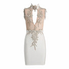 Baby Tonight Appliques Mini Dress