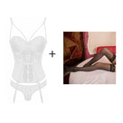 Wine Kisses Bralette Garter Sets