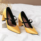 She Confident Square Stiletto Shoes