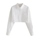 Stay Humble Cropped Shirt