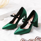 She Confident Square Stiletto Shoes