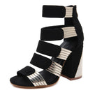 Moving Up and Up Heeled Sandal