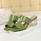 Sit Still, Look That Pretty Clear Heels