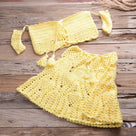 Sitting On The Dock Crochet Skirt Sets